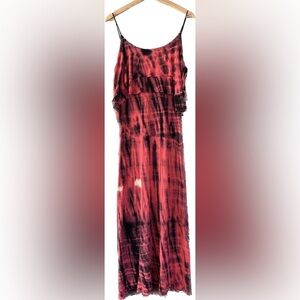 Jesse & J, Tie Dye Pink, Maxi Dress, Size Small